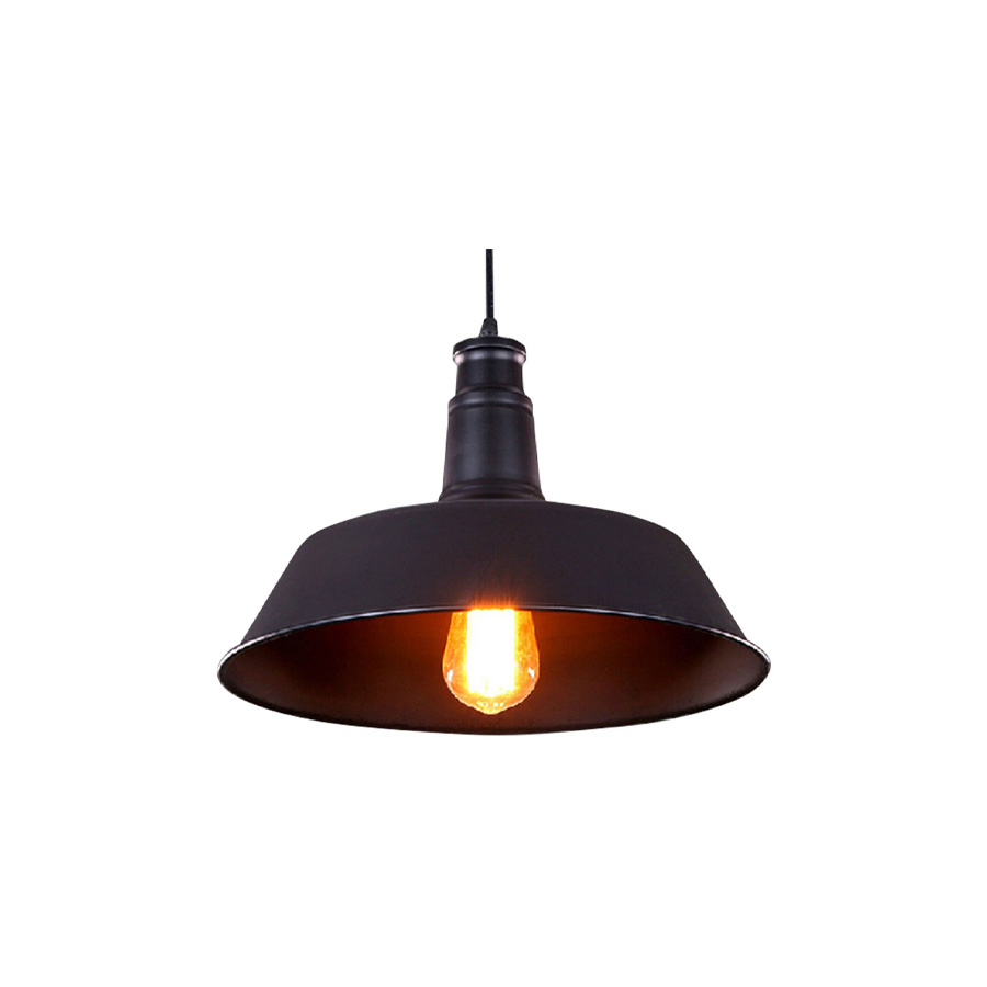 Xenon Warehouse Suspension Light - Black