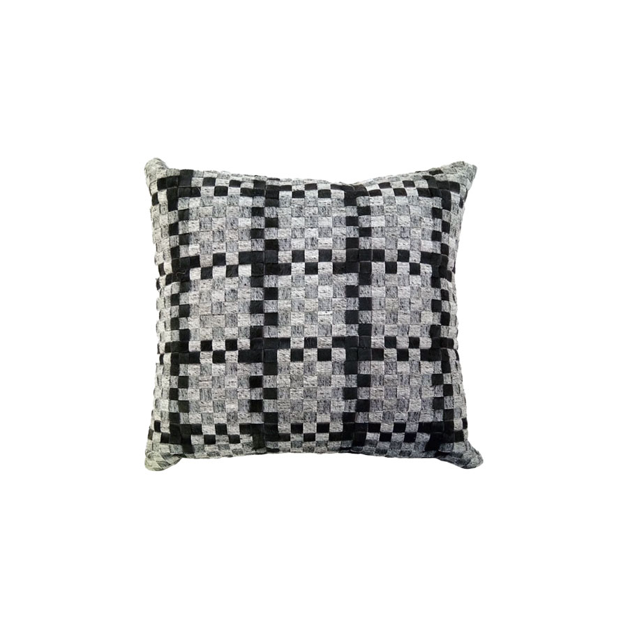 Cow Hide Leather Cushion - 002HALLEMTI4