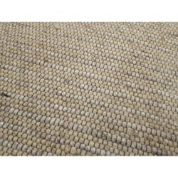 Wool Range - Nordic Plain Rugs - 08317BEISILIN