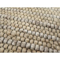 Wool Range - Nordic Plain Rugs - 08317BEISILIN