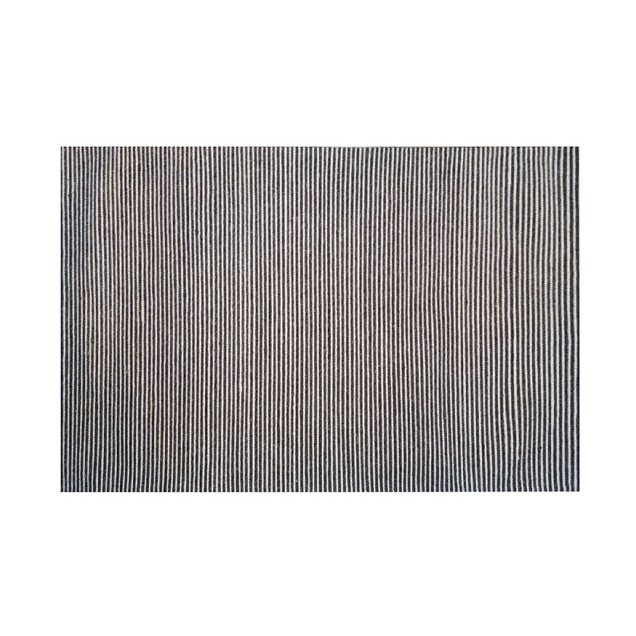 Wool Range - Nordic Plain Rugs - 08817BKIVIN