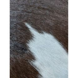 Cowhide Leather Rug - 11419DBRWHIN