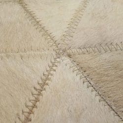 Cowhide Leather Rug - 12419CRLBRIN