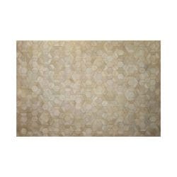 Cowhide Leather Rug - 12419CRLBRIN