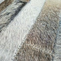 Cowhide Leather Rug - 133A19GRLBRIN