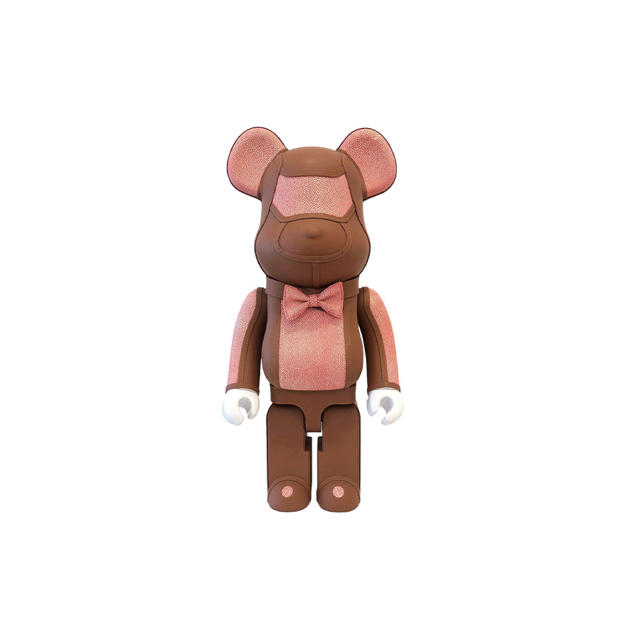 Leather Bear Decor Figure 001PN