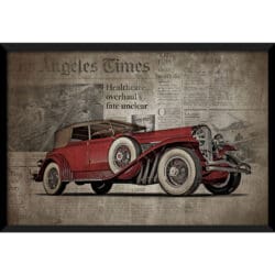 Antique Car Red