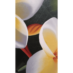 Yellow Frangipani Oil Painting