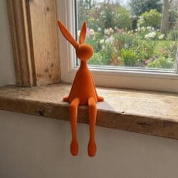 SITTING BUNNY - ORANGE