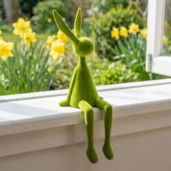 Sitting Bunny - Green