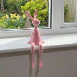 Sitting Bunny - Pink