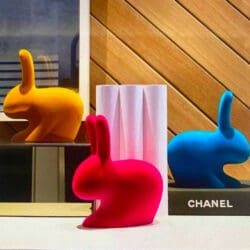Rabbit XS Bookend - Fuchsia