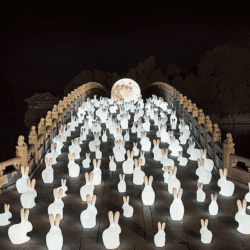 Rabbit Lamp Outdoor - Translucent Rabbit Lamp Outdoor - Translucent