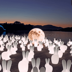 Rabbit Lamp Outdoor - Translucent Rabbit Lamp Outdoor - Translucent