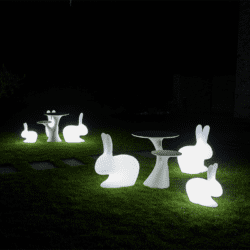 Rabbit Lamp Outdoor - Translucent Rabbit Lamp Outdoor - Translucent